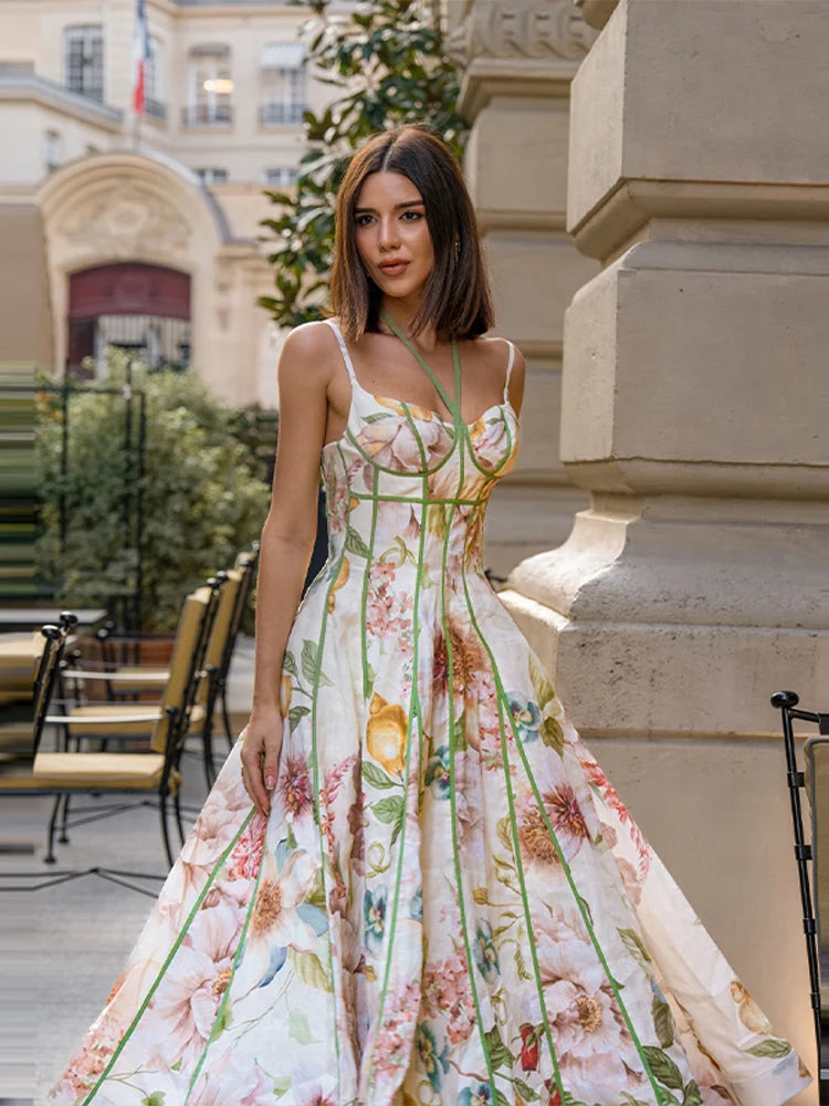 ROBE FLEUR CORSET
