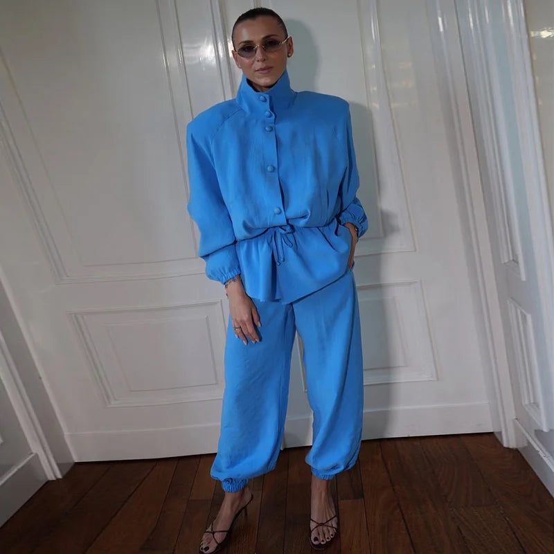 Ensemble oversize pantalon bouffant