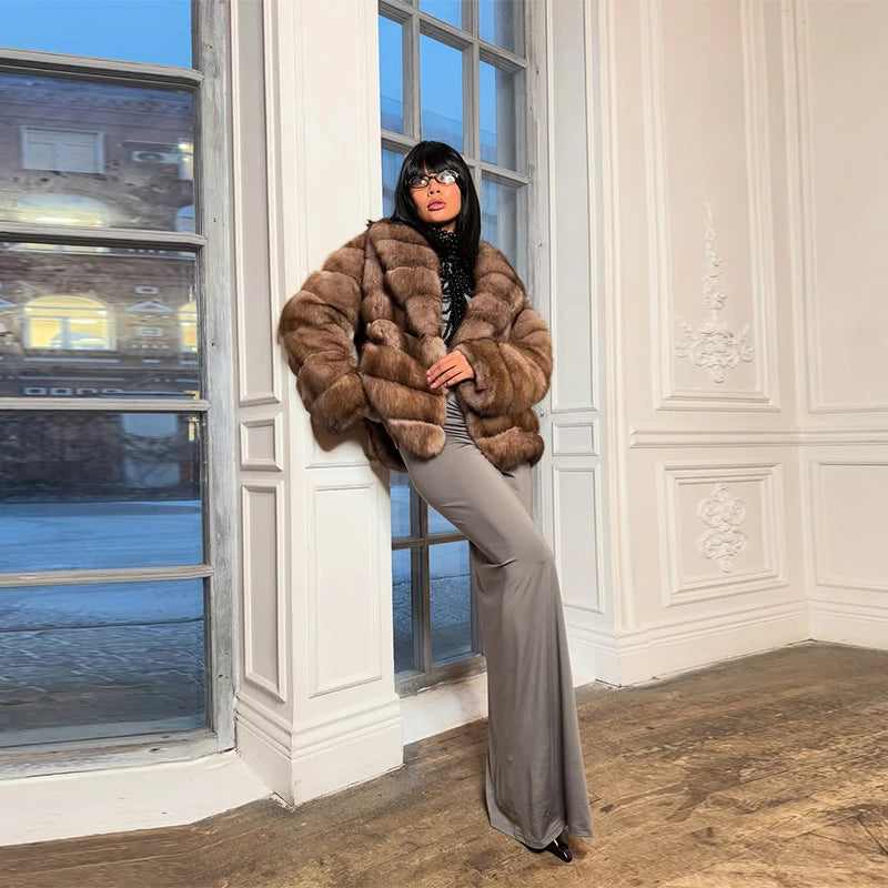 MANTLE LUXE BRUN IMPERIAL