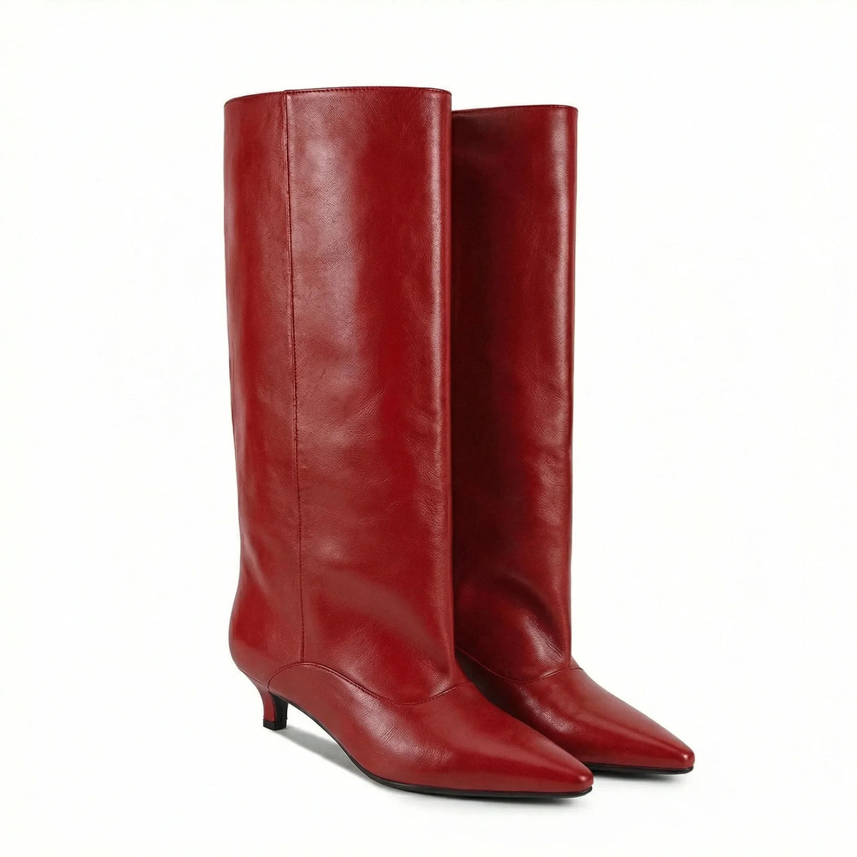 Bottes large petit talon