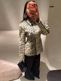 Veste femme motif animal