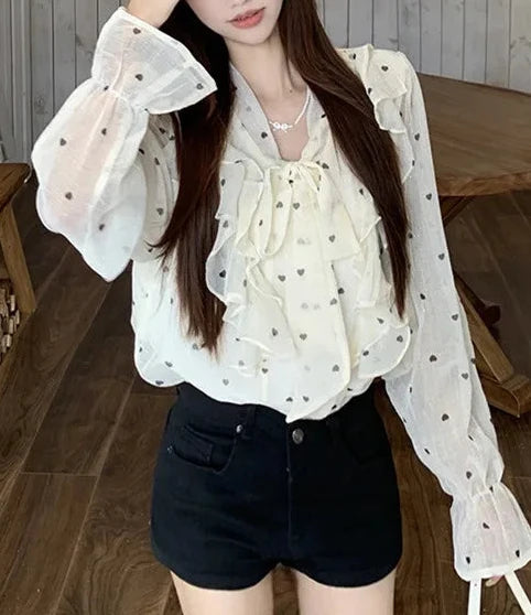 BLOUSE DRAMA PETIT POIS