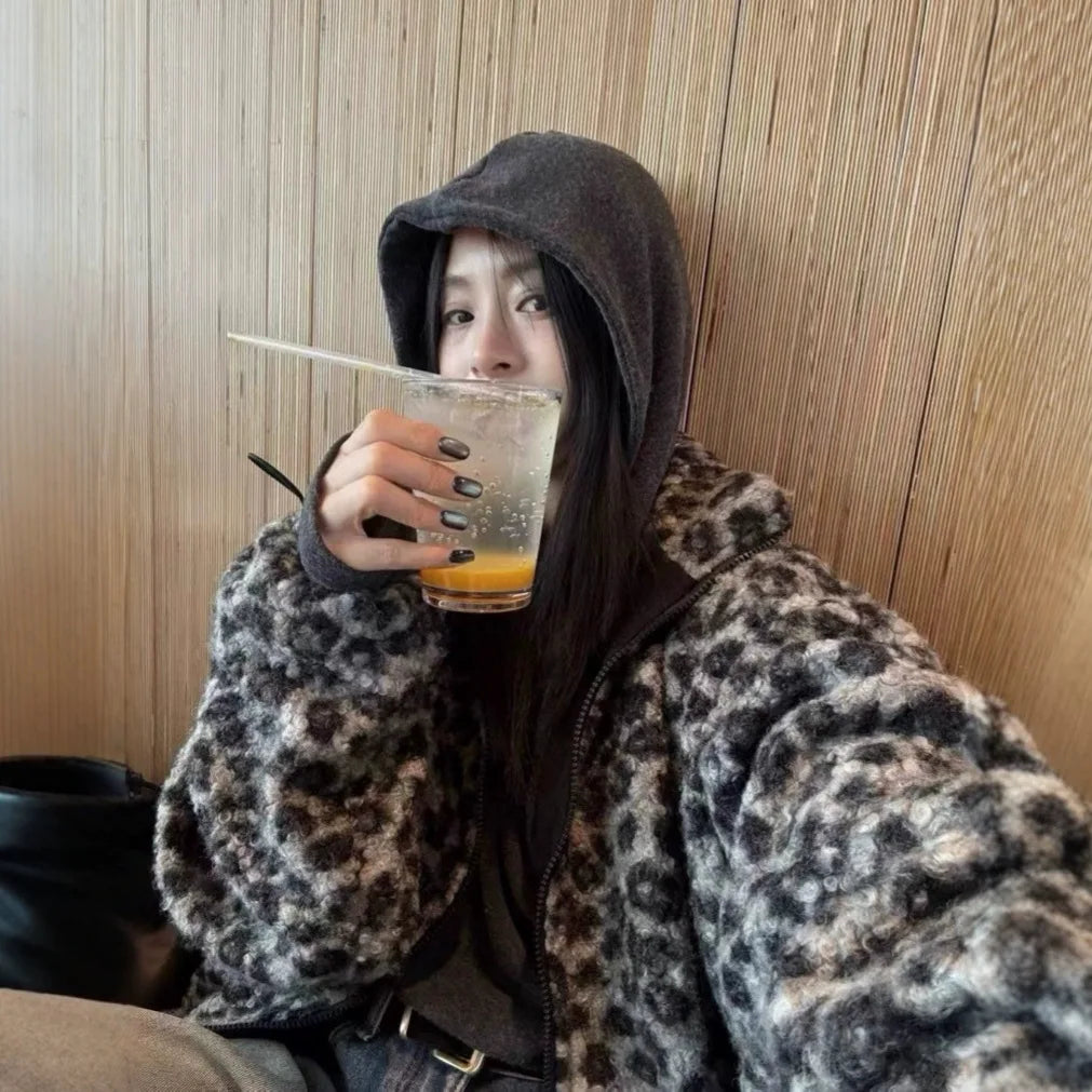 VESTE LEOPARD MOUMOUTTE