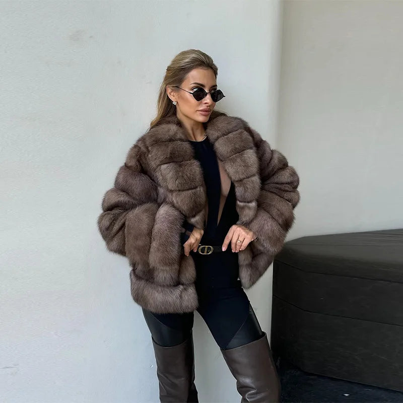 MANTLE LUXE BRUN IMPERIAL