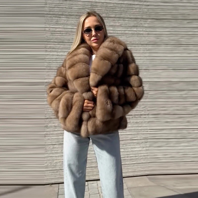 MANTLE LUXE BRUN IMPERIAL