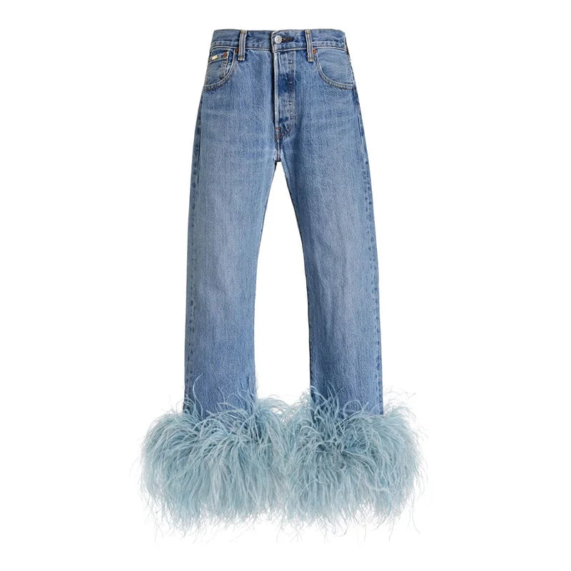 JEAN STRAIGHT PLUME
