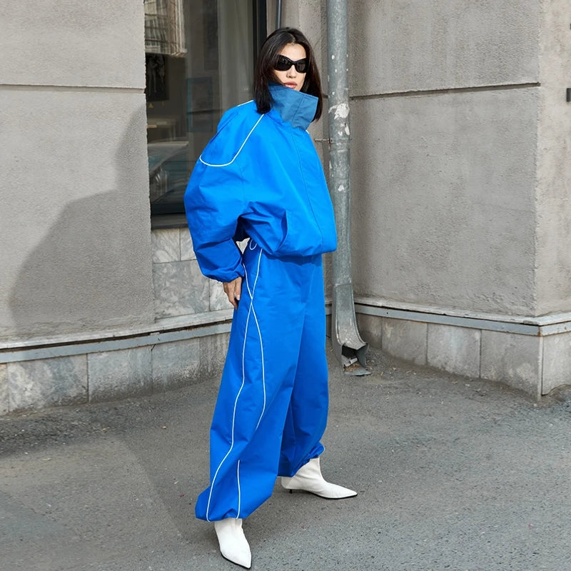 Ensemble oversize pantalon bouffant