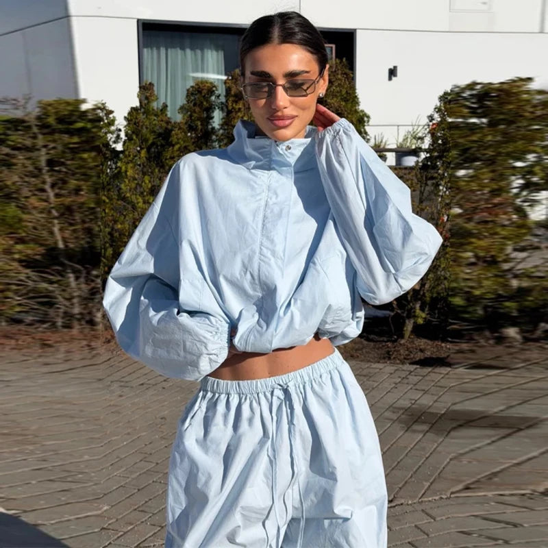 Ensemble oversize pantalon bouffant