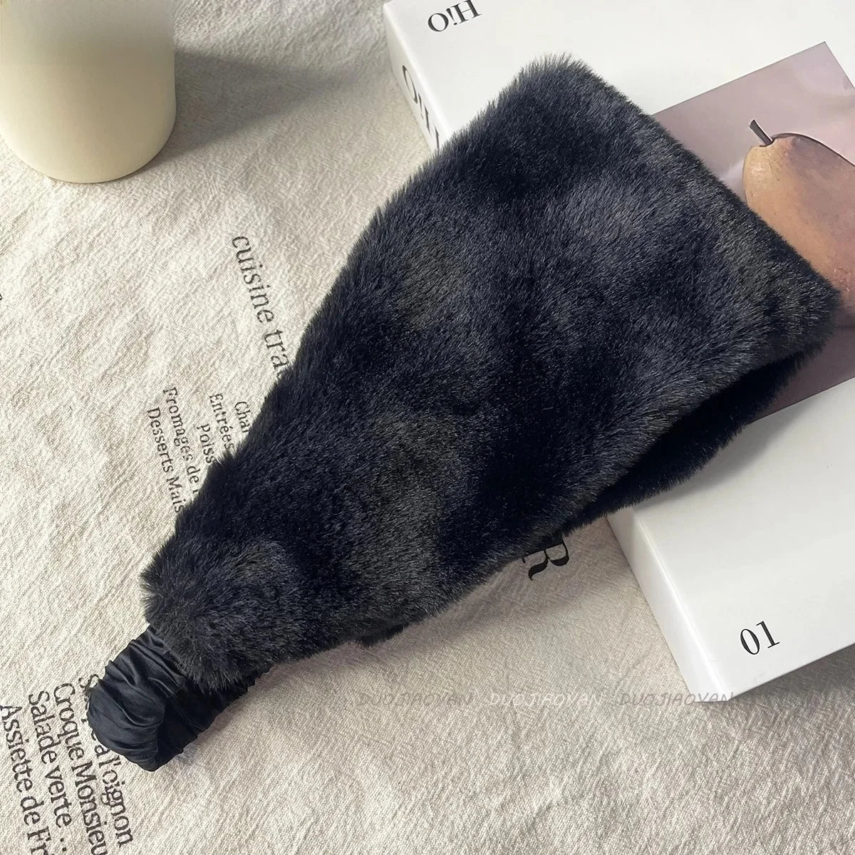 BANDEAU FOURRURE NEIGE