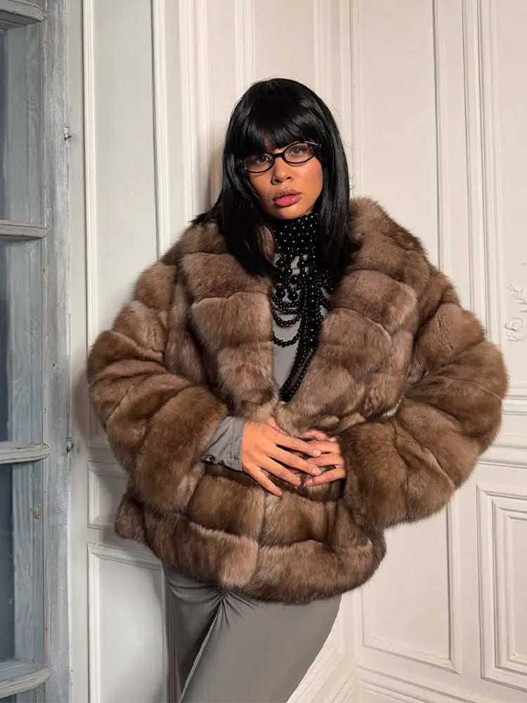 MANTLE LUXE BRUN IMPERIAL