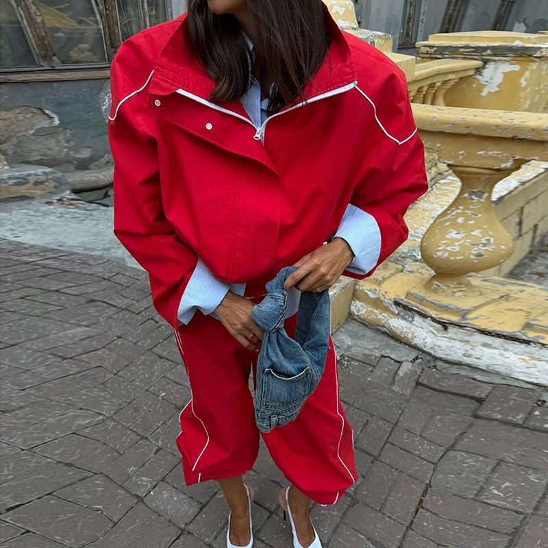 Ensemble oversize pantalon bouffant