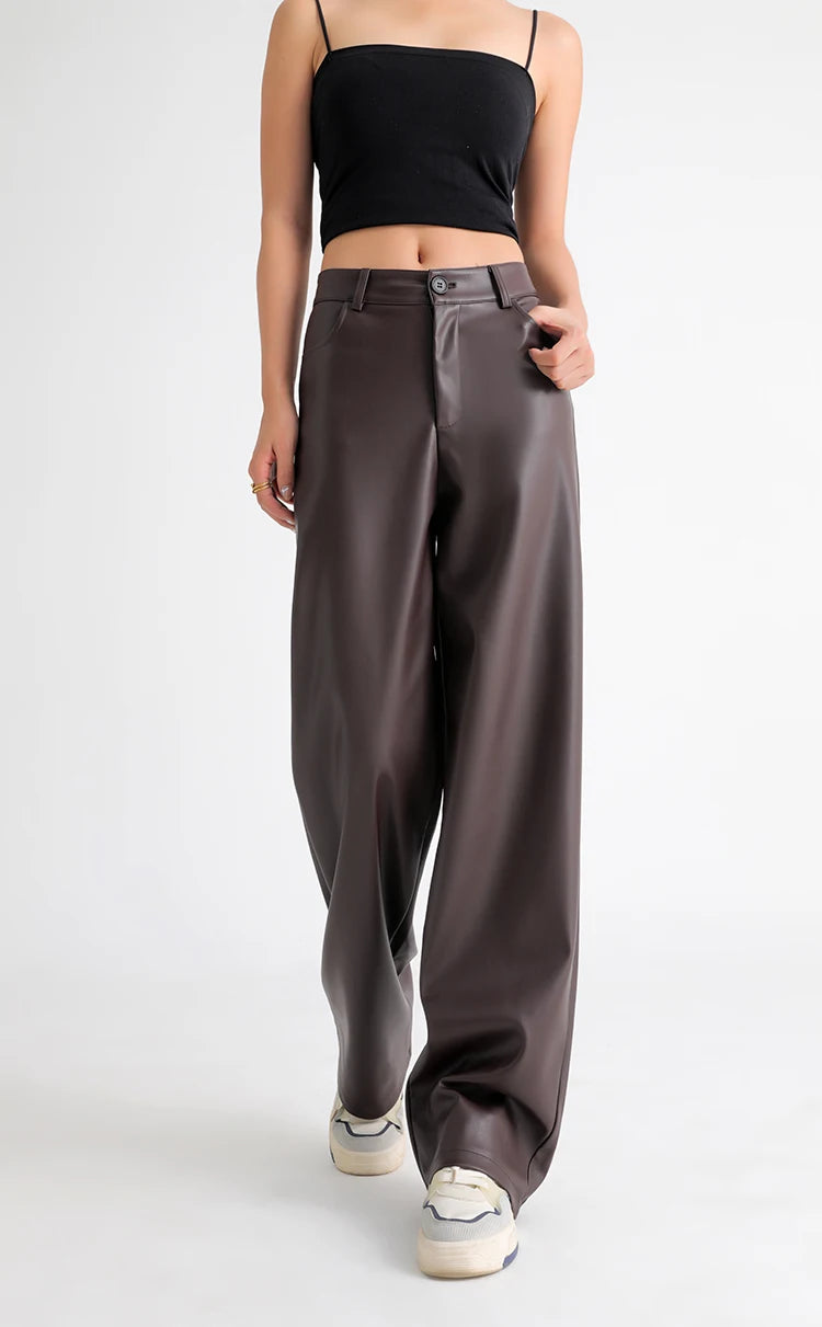 PANTALON SIMILI DROIT