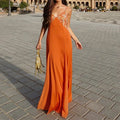 ROBE ORANGE SOIRÉE
