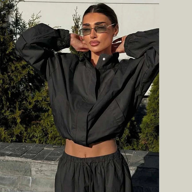 Ensemble oversize pantalon bouffant