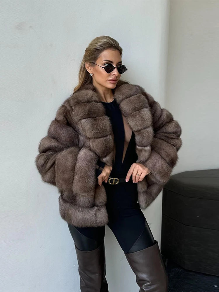 MANTLE LUXE BRUN IMPERIAL