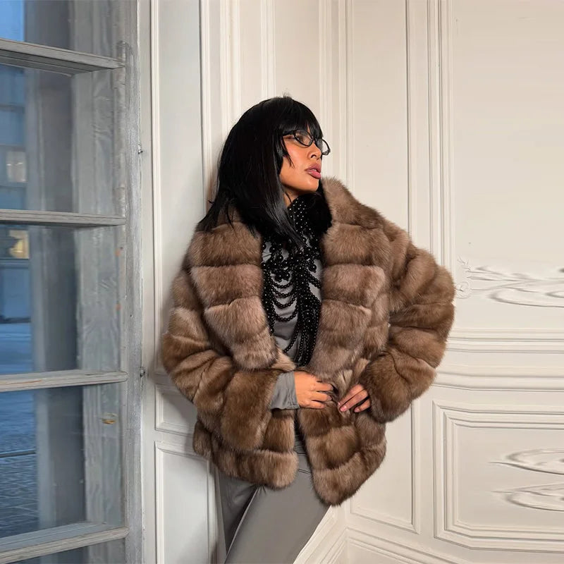 MANTLE LUXE BRUN IMPERIAL