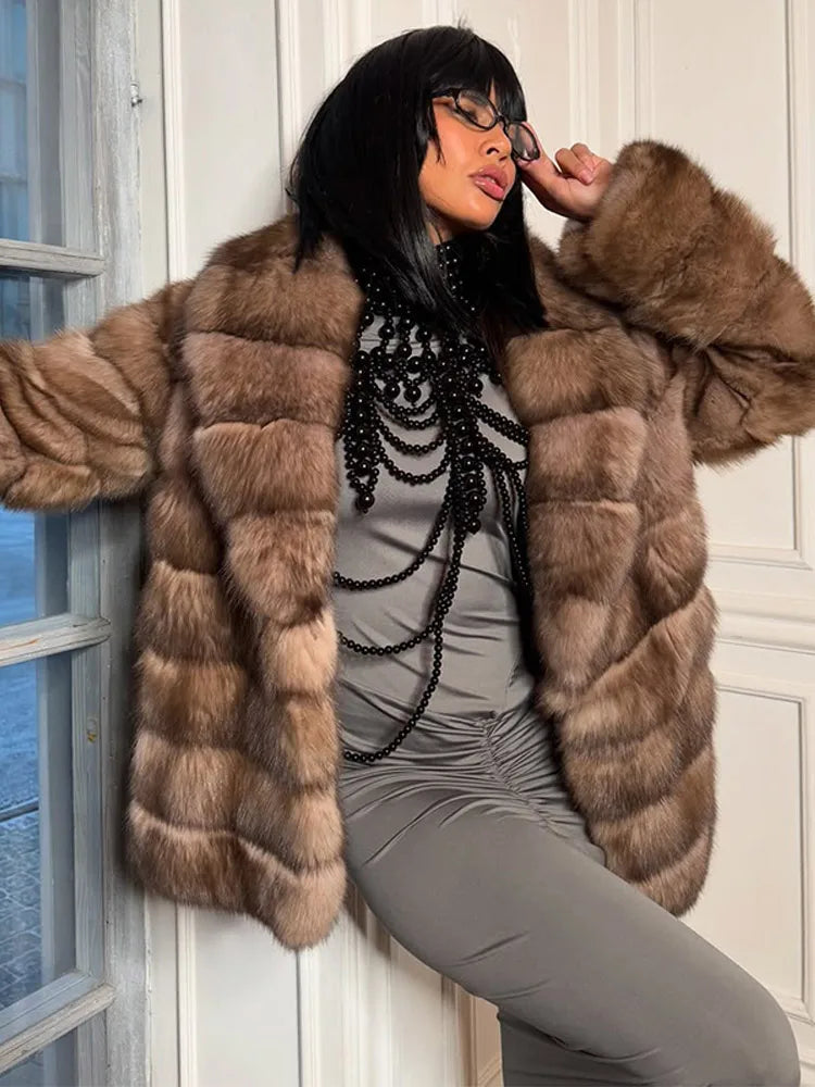 MANTLE LUXE BRUN IMPERIAL