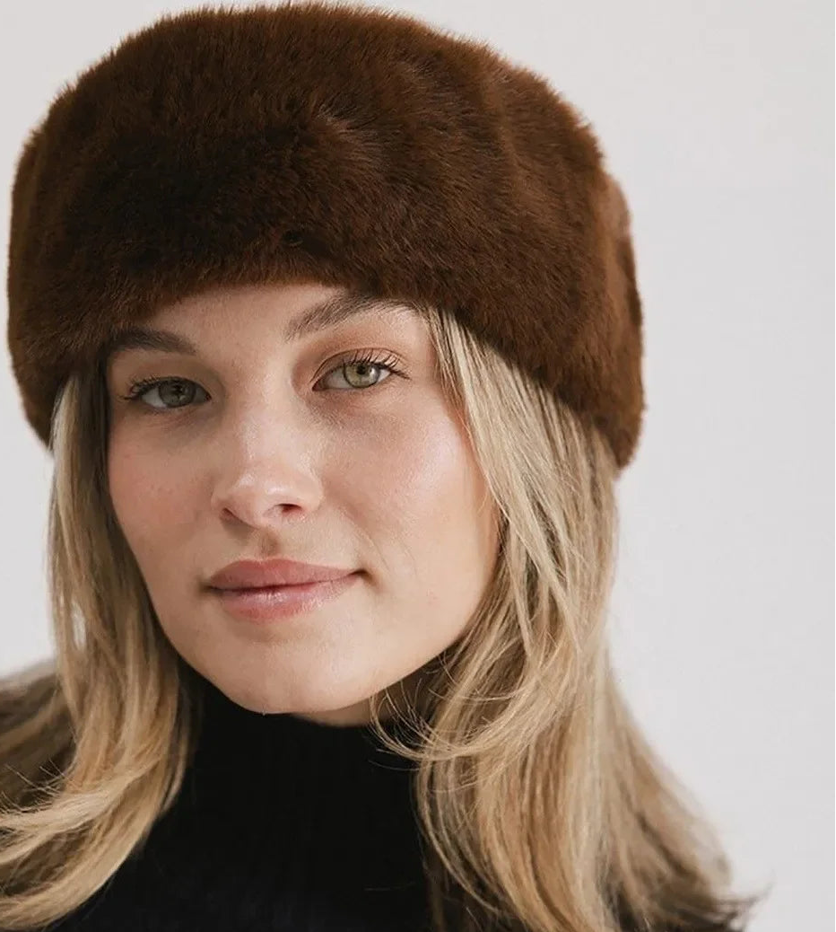 BANDEAU FOURRURE NEIGE