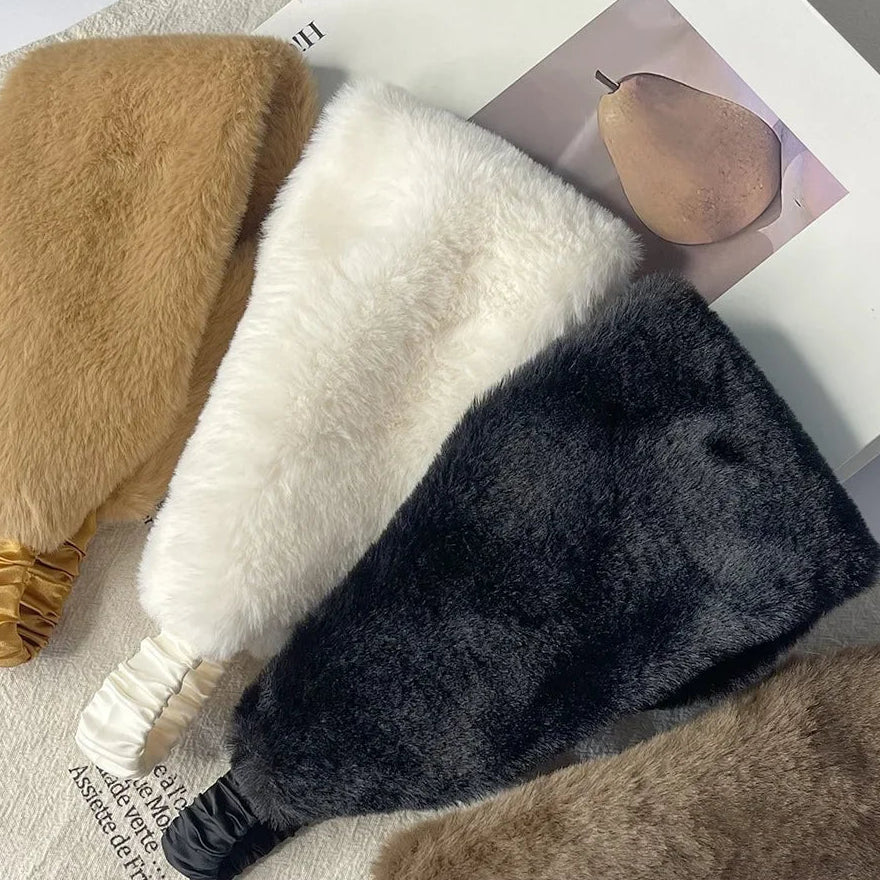 BANDEAU FOURRURE NEIGE