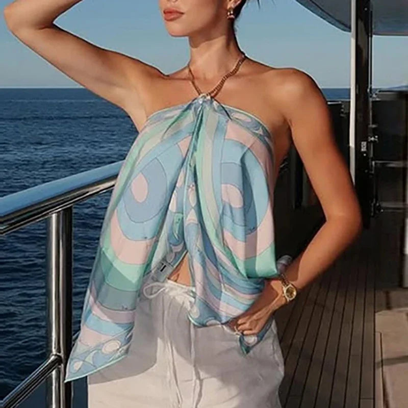 TOP DOS NU COLORE VINTAGE INSPI