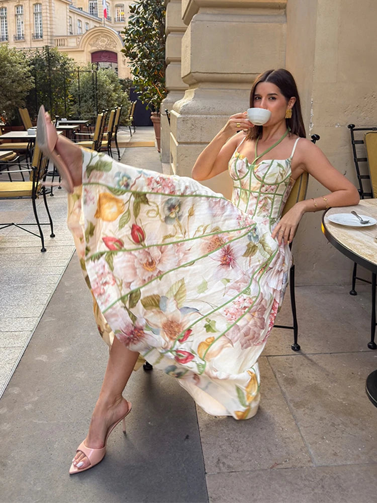 ROBE FLEUR CORSET