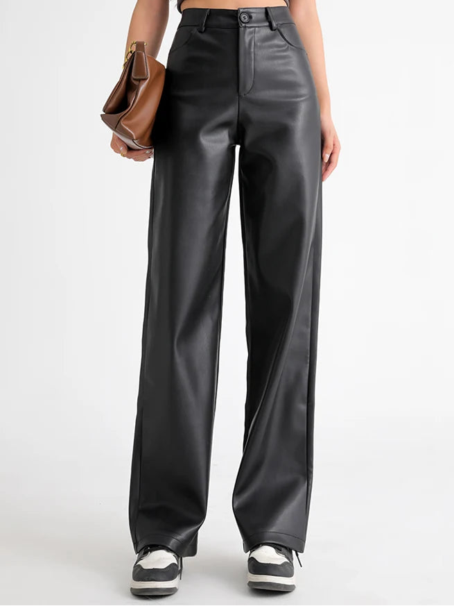 PANTALON SIMILI DROIT