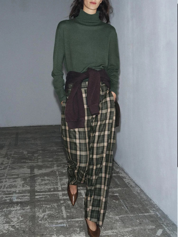 PANTALON OVERSIZE HIGHLAND CHIC