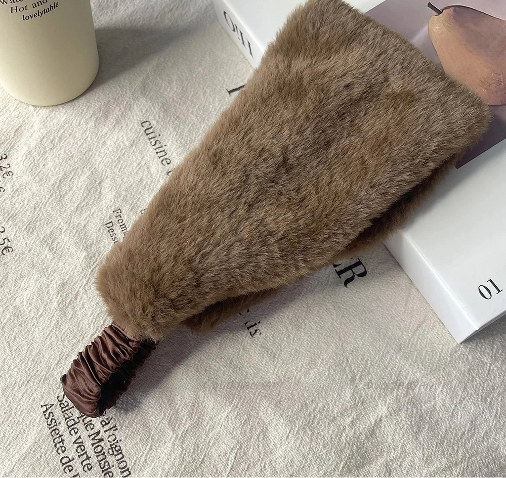 BANDEAU FOURRURE NEIGE