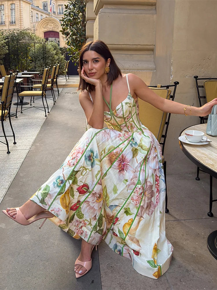 ROBE FLEUR CORSET