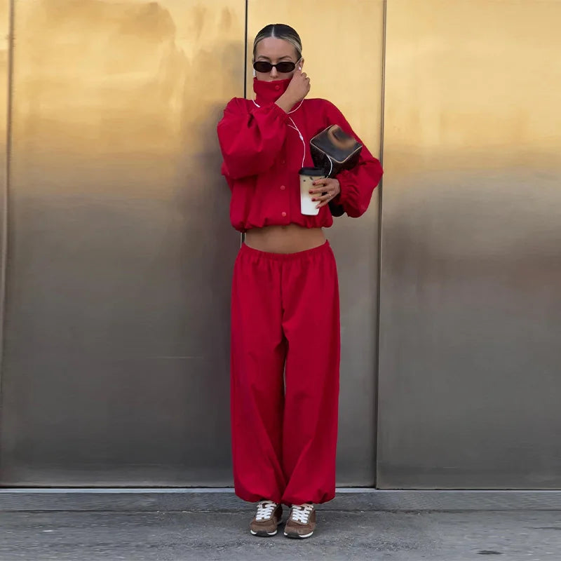 Ensemble oversize pantalon bouffant