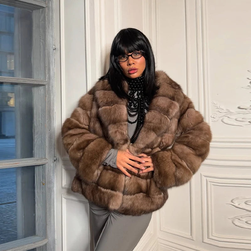 MANTLE LUXE BRUN IMPERIAL